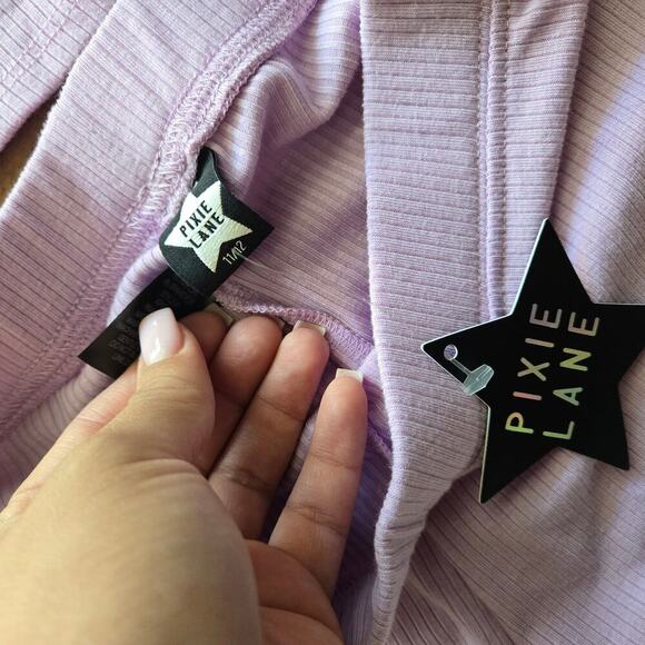 Pixie Lane Girl's Purple 2 Piece Set Size: 11/12 - Picture 3 of 5